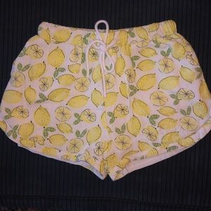 lemon shorts